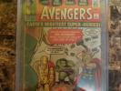 avengers 1 cgc 3.0 cream/offwhite pgs.minor Creases,tear,vertical line on cover
