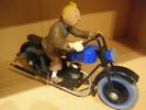 Tintin moto aroutcheff Leblon Pixi