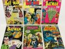 Batman #120,157,171,179, Detective #264,400 Lot (1st S.A. Riddler 6-issues) DC