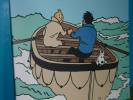 Canvas Vers l'avion - Collection Crabe aux Pinces d'or - TINTIN - COMME NEUF
