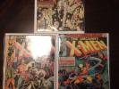 UNCANNY X-MEN #130 &132 & 133 LOT OF 2 MARVEL COMICS VF