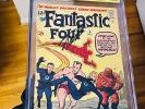 Fantastic Four #4 CGC 1.0 - 1st Appearance of NAMOR Signed Stan LEE