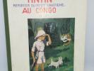 bd tintin au congo éditions du petit vingtième 1982 dédicacé CASTERMAN rare