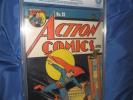 ACTION COMICS #23 CBCS 9.8 1940 Superman  1st Appearance of Lex Luthor  (CGC)