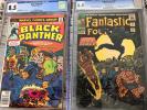 Fantastic Four #52 CGC 6.5 And Black Panther #1 CGC 8.5