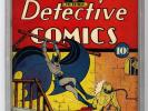 Detective Comics #36 CBCS 5.5 DC MEGA KEY 1st Hugo Strange 1st Batman Villain