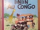 TINTIN Tintin au Congo Casterman 1947 dos B 27bis Très bon état
