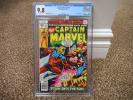 Captain Marvel 57 cgc 9.8 Marvel 1978 vs Thor GREAT cover movie MINT WHITE pages