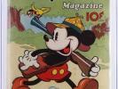 Mickey Mouse Magazine #7 - CGC 7.0 FN/VF - Walt Disney 1936 - HIGHEST GRADE