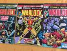 Strange Tales 178 179 181- WARLOCK - Marvel Bronze - Infinity War Gamora Pip