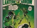 Green Lantern #76 CGC 9.4 Nortland Pedigree (OW-W) Green Arrow stories begin
