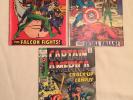 (3) Captain America Comics #118, #119, and #120 Marvel 1969