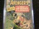 Avengers #3 CGC 6.0 White Pages