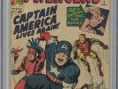 1964 Avengers 4 CGC 3.5 1st Captain America Silver Age