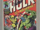 INCREDIBLE HULK 181 - CBCS 9.4 - Stan Lee Signature - 1st Wolverine Appearance