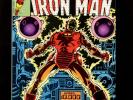 Iron Man #122 VF Autographed Michelinie & Layton Origin & History IM Sub-Mariner