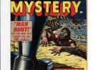 WORLD OF MYSTERY #1 - RARE ATLAS PRE-HERO HORROR - ROBOT COVER - THE METAL MEN
