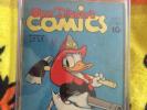 Walt Disney Comics & Stories #3 CGC Rare Donald Duck Disney Comic 1940