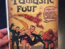 FANTASTIC FOUR # 4 1962 Marvel 1ST SILVER AGE SUB-MARINER JACK KIRBY  FAIR 1.0