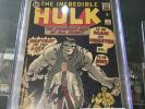 THE INCREDIBLE HULK #1 1ST APPEARANCE OF THE HULK CGC 4.0 SS STAN LEE SIGNED