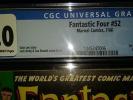 Fantastic Four #52 Vol 1 Silver Age, CGC 4.0