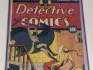 Detective Comics 36 CGC 1.0 Batman DC 1940 Origin & 1st App Dr. Hugo Strange