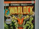 1975 MARVEL STRANGE TALES #178 1ST APPEARANCE MAGNUS WARLOCK BEGINS CGC 9.2 W