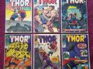 Thor Lot, Last JIM # 125, Thor # 126 1st solo Thor Title, Thor # 131 139 140 141