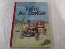 BD Casterman Tintin au Congo 1947 Dos rouge