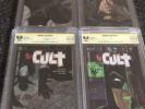 Batman: The Cult #1-4 Graded Set CBCS 9.8  Signed Bernie Wrightson & Jim Starlin