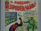 1963 MARVEL AMAZING SPIDER-MAN #5 1ST DOCTOR DOOM OUTSIDE FANTASTIC FOUR CGC 9.4