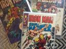 Estate lot 46 Comics IRON MAN #1, Captain America 100, Strange Tales, Stan Lee