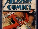 Action Comics 10 CGC 0.5 Pr 3rd Superman Cover Unrestored DC 1939 
