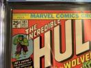 THE INCREDIBLE HULK #181 CGC 9.6 NM+ OW/W 1st App Wolverine