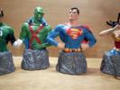 DC COMICS MINI BUST SUPERMAN WONDER WOMAN GREEN LANTERN MANHUNTER