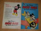 Walt Disney Micky Maus 1/51 Nullnummer eine Werbeheft für Händler Dachboden Fund