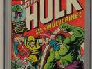 Incredible Hulk #181 CGC 9.6 (OW-W) 1st Full Wolverine