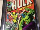 Incredible Hulk 181 CGC 9.4 OW To WHITE pgs. Near Perfect Wrap 1st Wolverine Key
