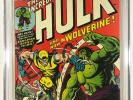 Incredible Hulk #181 CGC 9.4 NM 1st Wolverine X-Men 1974 Graded This Year
