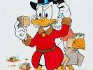 Disney Don Rosa Original Art Hand Drawn SCROOGE RETURN TO PLAIN AWFUL Square Egg