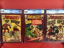 The Mighty Avengers 1, 2, 3, 4 & 5 (CGC Graded) The Ultimate Avengers Collection