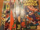 Captain America bundle vol 1 #112, #114, #118-119, #120 first prints
