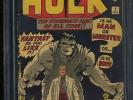 Incredible Hulk (1962) #1 CBCS VG 4.0 Verified Signature Stan Lee