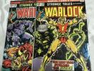 STRANGE TALES #178 #181 WARLOCK #10 1st Magus 1st Full Gamora (Marvel)