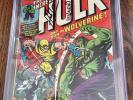 Incredible Hulk (1962 1st Series) 181 CGC 9.6 1st full WOLVERINE sign 3 Legends