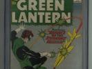 Showcase 22 CGC 4.0 OFF-WHITE Pages 1st App of Green Lantern Hal Jordan