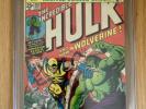 Incredible Hulk #181 cgc 9.6 1st WOLVERINE, HULK - RARE WHITE PAGES