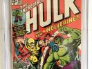 Incredible Hulk #181 cgc 9.6 1 st WOLVERINE, HULK Battle cover Stan Lee. Herb 2