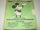 Mickey Mouse Book (1930 Disney) RARE CHRISTMAS GREETING, 1 KNOWN IN OVERSTREET