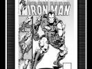 John Romita Jr. Bob Layton Iron Man #126 Rare Production Art Cover Monotone